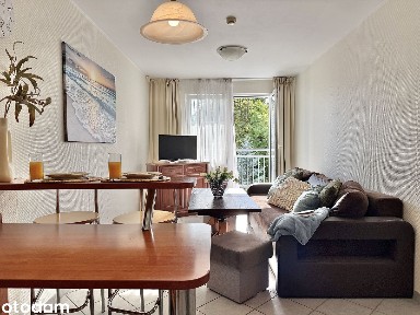 Słoneczny apartament w Rezydencji Bielik | Duży balkon | SPA