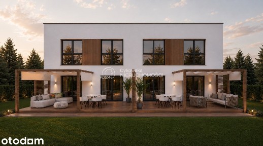 Przystań Lotników: Bliźniak 146 m² z ogrodem 437m2