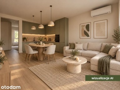 3 pokoje, 2 loggie i dwustronny układ - 50,5 m² przy Łąkach
