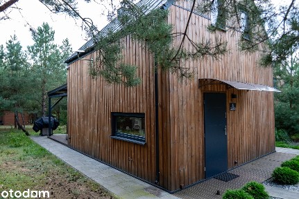 Klimatyczny domek w lesie z balią | 3 sypialnie | działka ok. 1000 m²