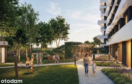 Mieszkanie M1 - 42.37 m² z dużym ogródkiem - 34,12 m² Nowa Inwestycja.