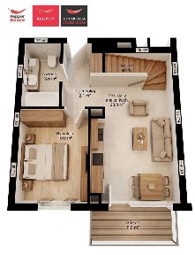 Dwa poziomy | 4 pokoje | 2 balkony | Jasień