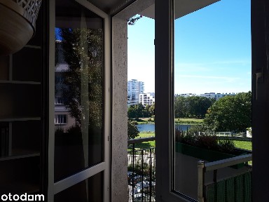 Mieszkanie z widokiem na Jeziorko Gocławskie