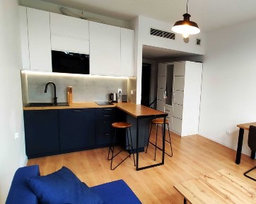 Nowoczesny apartament 25 m² | Psie Pole | Ochrona | Zielony widok