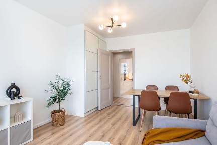 3-pokojowe mieszkanie z balkonem, oddzielne pokoje, Rataje, blisko Politechnika, Franowo, os. Rusa 121, od zaraz/od października