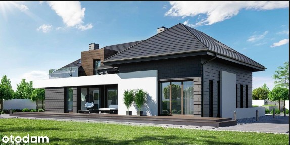 NOWOCZESNY ENERGOOSZCZĘDNY HOMEKONCEPT 53 - DZIAŁKA 1400m2 - 4km od NS