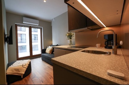 2-pokojowe mieszkanie z 14 m² tarasem | centrum Lublina | Ogród Saski Residence | ENG