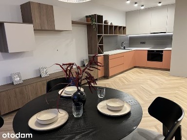 Przestronny, Pastelowy apartament, 2 pok., garaż, kl, klima
