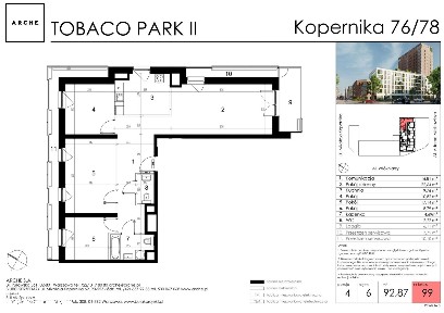 4-pokojowe mieszkanie 95m2 + loggia Bezpośrednio