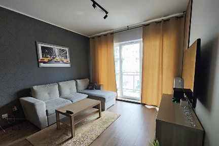 Wynajmę prawie nowe mieszkanie 2 pokojowe 44 m2 z miejscem postojowym Gdańsk Ujeścisko