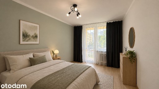 46 m² | balkon | 1. piętro | os. Ziętka | do wprowadzenia |