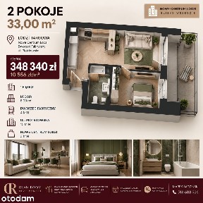 2 pokoje | Łódź Fabryczna | EC1 | Loggia 8 m² | Centrum | Piotrkowska