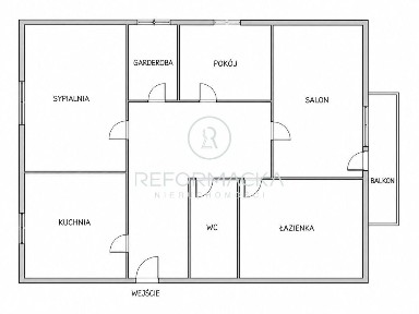 3 pokoje + garderoba | 72 m² | Pobitno