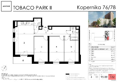 4-pokojowe mieszkanie 95m2 + loggia Bezpośrednio