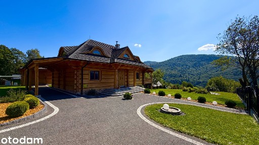 Niezwykła nieruchomość Dom z bali z panoramicznym widokiem BRENNA
