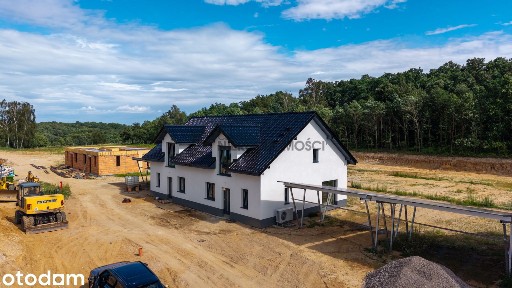 Bliźniak z pompą ciepła i fotowoltaiką | Kozów k. Złotoryi -BEZ 2% PCC