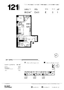 1-pokojowe mieszkanie 36m2 + balkon