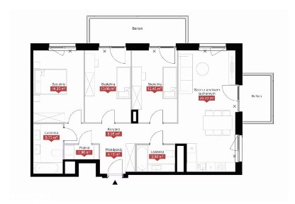 Apartament 4 pok | 91 m² | Blisko metra | 2 balkony | Zielona okolica