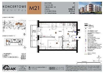 2-pokojowe mieszkanie 43m2 + balkon Bez Prowizji