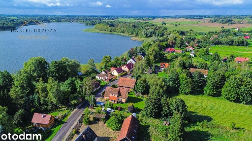 Twój własny azyl na Mazurach -dom z linią brzegową nad Jeziorem Jełmuń