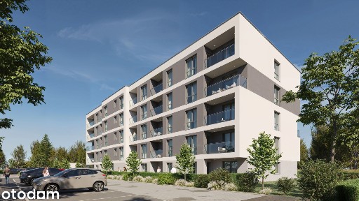 Mieszkania od 25 -55 m2. Geotermia, Widok na panoramę Koła, Winda.