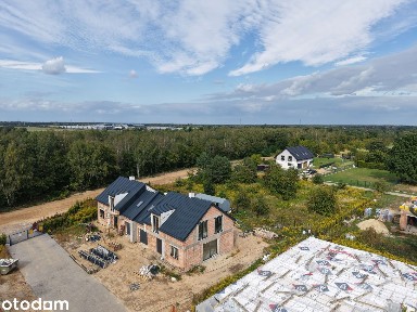 Nowe bliźniaki w Zgierzu 152,95 m² - spokojna okolica/ działki 575 m²