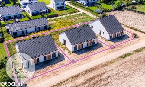 Dom parterowy 4 pokoje 75,86 m2 Kanaliza gaz