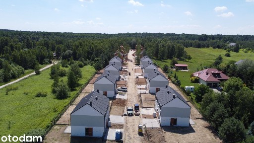 Dom bliźniak pod Lasem Wilkszyn z dużym ogrodem