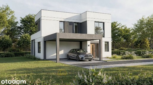 Nowoczesny dom 118m² z salonem 3,2m wysokości!