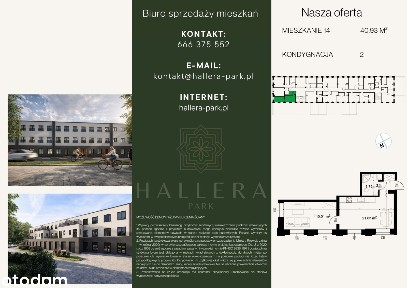 2-pokojowe mieszkanie 40m2 Bez Prowizji