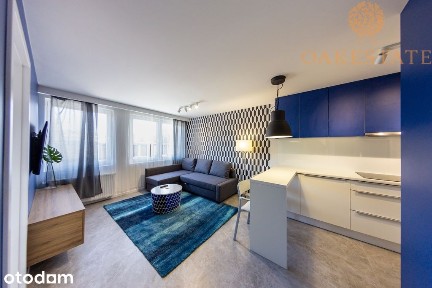 Mieszkanie dwa pokoje balkon ksm parking parter