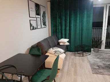Bezpośrednio - dostępny od 1.10 Apartament/mieszkanie 1 sypialnia, 1 łazienka