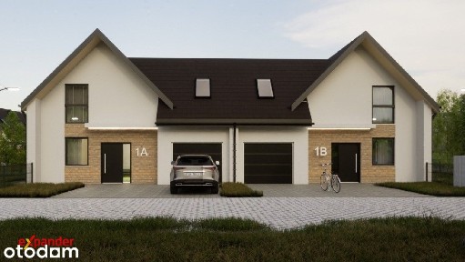 GARAŻ - 5 pokoj - master bedroom - duża działka - JAK WOLNOSTOJĄCY