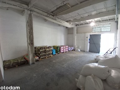 Hala na terenie zamkniętym monitorowanym/rampa/wózek w opcji