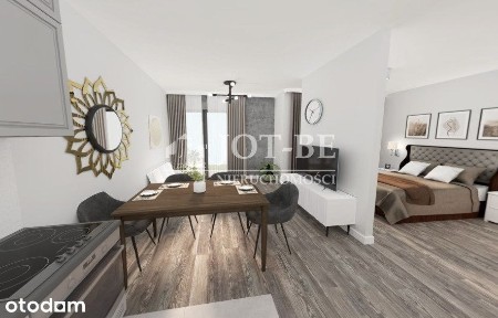ogródek/nad rzeką/kawalerka/apartament