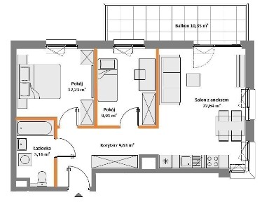 Mieszkaj bliżej zieleni, nie rezygnując z miasta | 59 m² | Blisko WKD