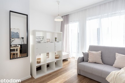 Piękne studio z balkonem|Rakowicka|obik UEK|pet friendly