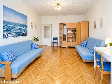 52 m² | 2 niezależne pokoje | dla 3 osób| AGH / UKEN | bez prowizji