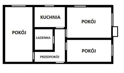 Wynajmę Sopot 3 pokoje, os. Przylesie, ul. 23 Marca