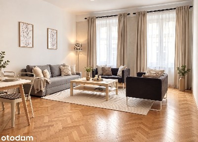 Kraków-KAZIMIERZ ul.Józefa, mieszkanie 76m2, 3 pokoje, kamienica