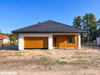 Nowoczesny dom parterowy - 151,7 m² z garażem - Osiedle pod Brzozami