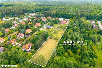 Dwupokoleniowy, Kampinos, działka do podziału