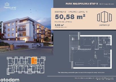 Park Małopolska Etap II - mieszkanie idealne dla małej rodziny