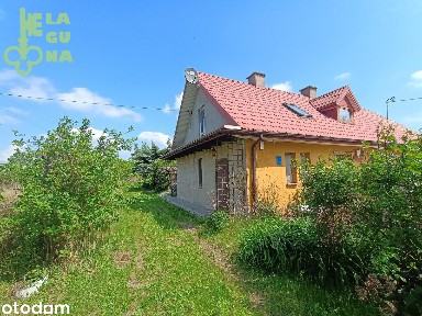 Dom - bliźniak z piękną działką w cenie mieszkania m. Dobrzelin