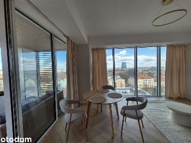 SKY GARDEN*2 pokoje*taras*11piętro