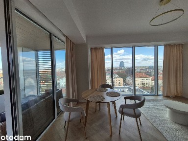 SKY GARDEN*2 pokoje*taras*11piętro