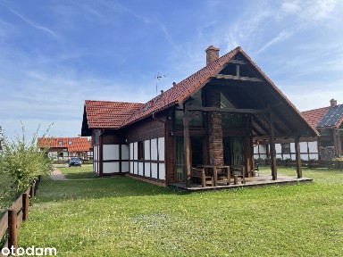 Klimatyczny domek całoroczny nad jeziorem, przy lesie, Ostoja Bukowo
