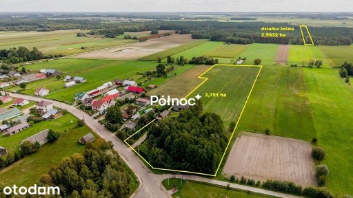 Urocze siedlisko ponad 5 ha w gminie Brańsk