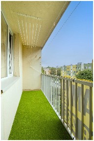 3 pokoje, 66m2, do Wprowadzenia, Balkon, Parking ze szlabanem, Os. Wojska Polskiego