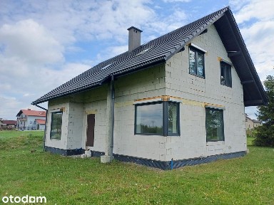 Nowy, przestronny dom na 22 arowej działce, do wykończenia